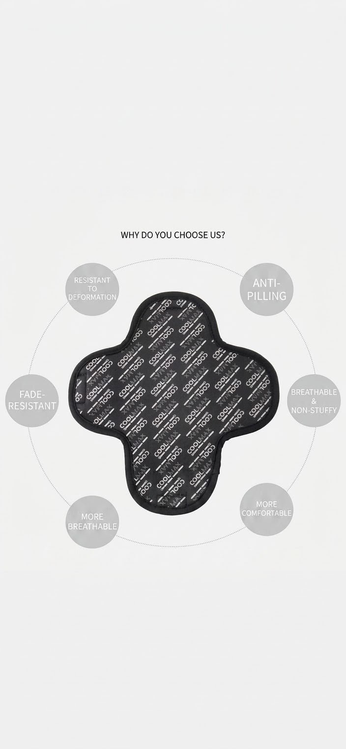 CoolMax Motorcycle Helmet Inner Liner | Breathable, Washable & Anti-Odor | Fits All Helmets - Image 8