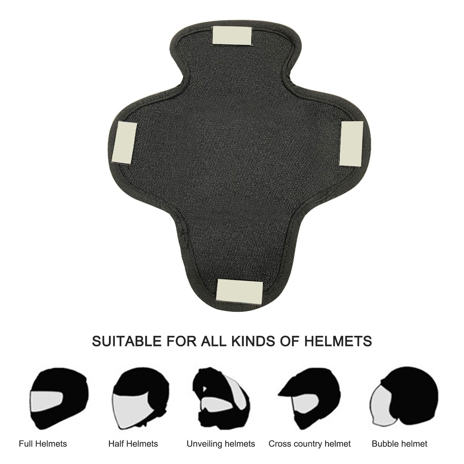 CoolMax Motorcycle Helmet Inner Liner | Breathable, Washable & Anti-Odor | Fits All Helmets - Image 11